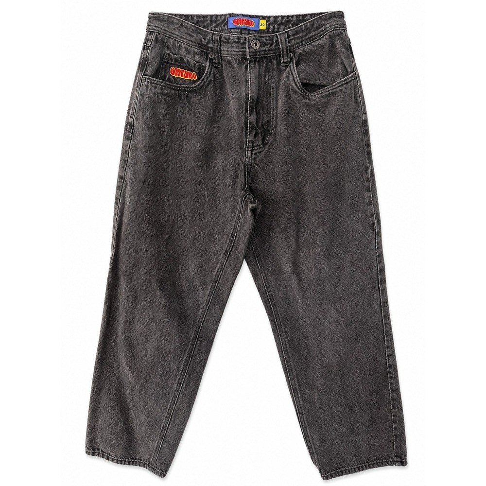 Empyre Relax Gray Skater Jeans Baggy Wide Leg Y2K Denim Size 30